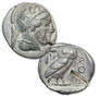 ancient athenian owl silver coin ASO b Coin