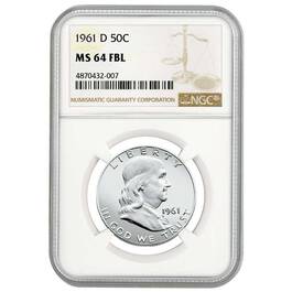 The Choice Uncirculated Franklin Half Dollar Collection BCU 3