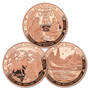 legacy of the sioux nation copper coin collection CCN d Coins