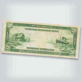 Last Large Size Federal Reserve Notes FRL 2