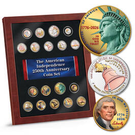 american independence 250th anniversary coin set CSQ a Main