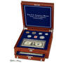 us national motto coin and currency collection IGT c Chest