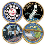 colorized statehood innovation dollar coins ICD a Main