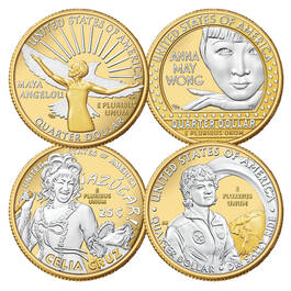 platinum gold highlighted celebrating APG b Coin