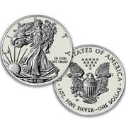 american eagle silver dollar 2021 reverse proof set RPE b Coin