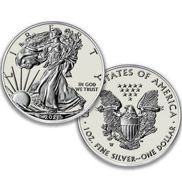 american eagle silver dollar 2021 reverse proof set RPE b Coin
