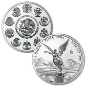 2024 reverse proof five ounce silver liberty coin SF5 b Coin