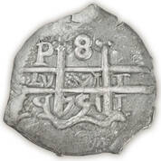 colonial silver coin from the cerro rico hoard NWC a Main