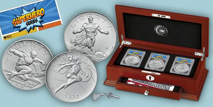 American-Superhero-One-Ounce-Silver-Medals
